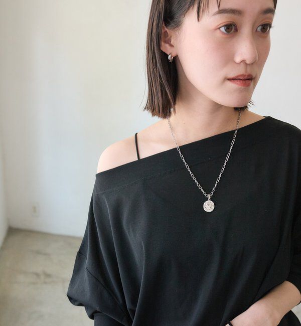  「【接触冷感/汗じみ防止】シアードルマンカットソー」|Tシャツ・カットソー|