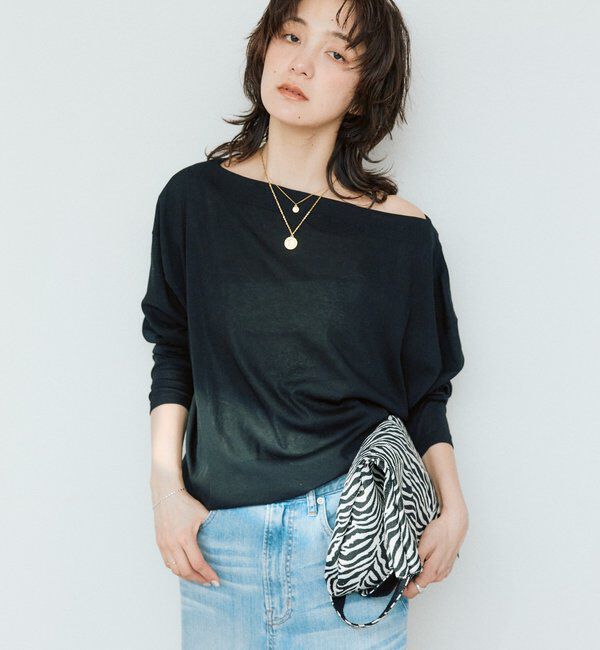  「【接触冷感/汗じみ防止】シアードルマンカットソー」|Tシャツ・カットソー|