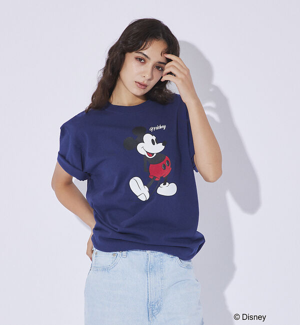 ABAHOUSE「【GOOD ROCK SPEED / グッドロックスピード】Disney/ Mi」|Tシャツ・カットソー|ブルー系その他1