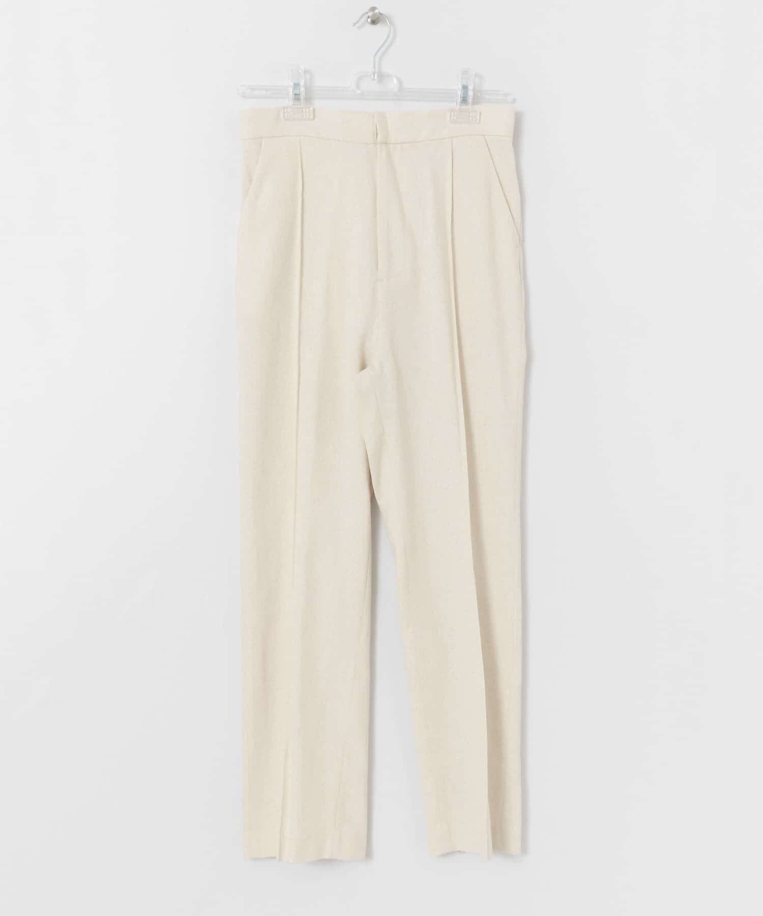 LAATO「BACK SLIT PANTS」|その他|オフホワイト