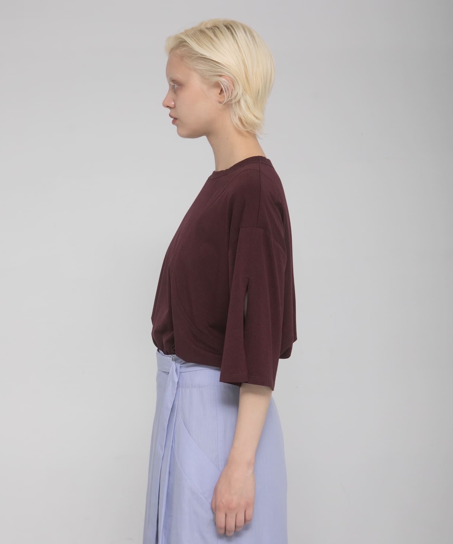 LAATO「shirring over tee」|Tシャツ・カットソー|