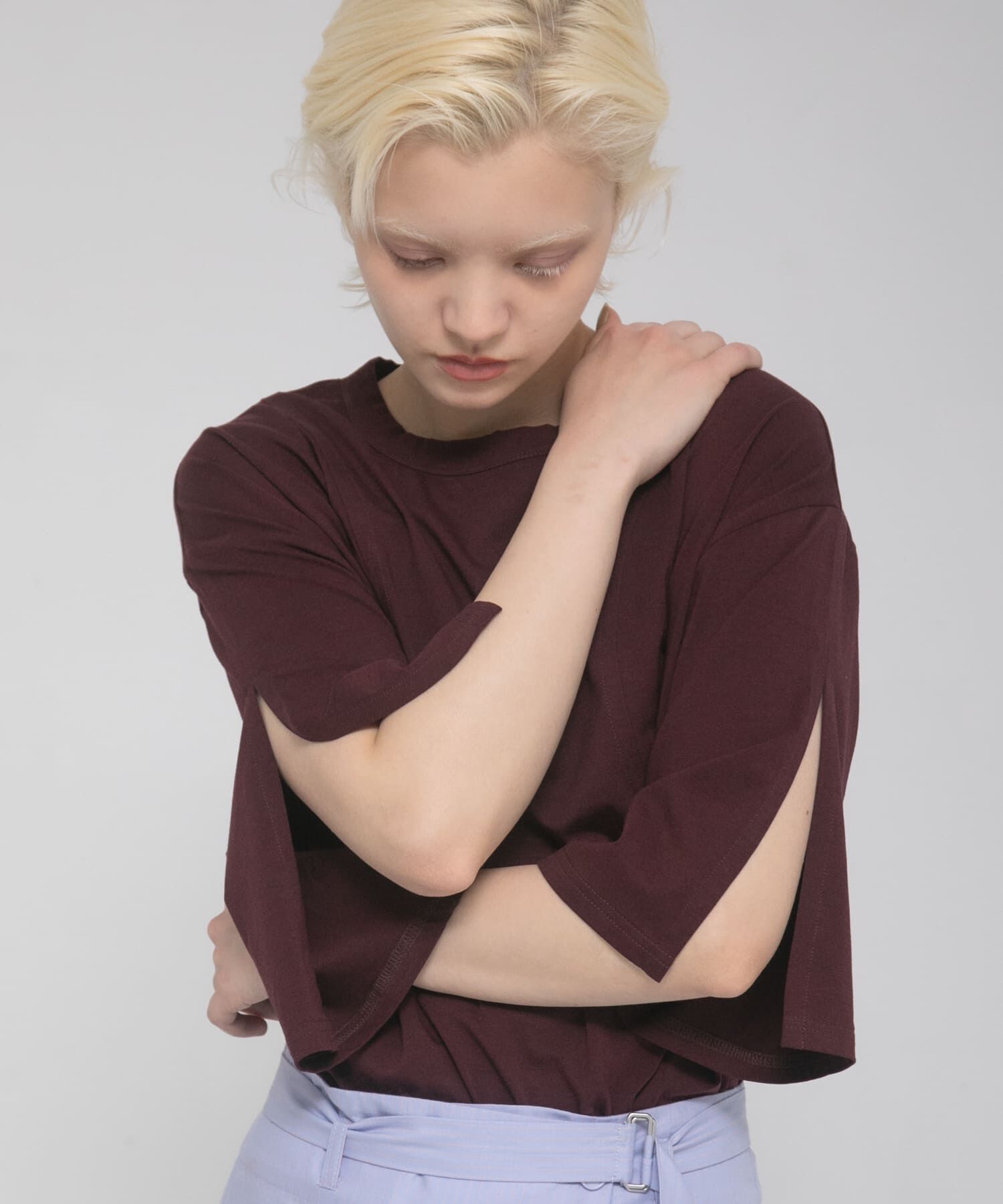 LAATO「shirring over tee」|Tシャツ・カットソー|
