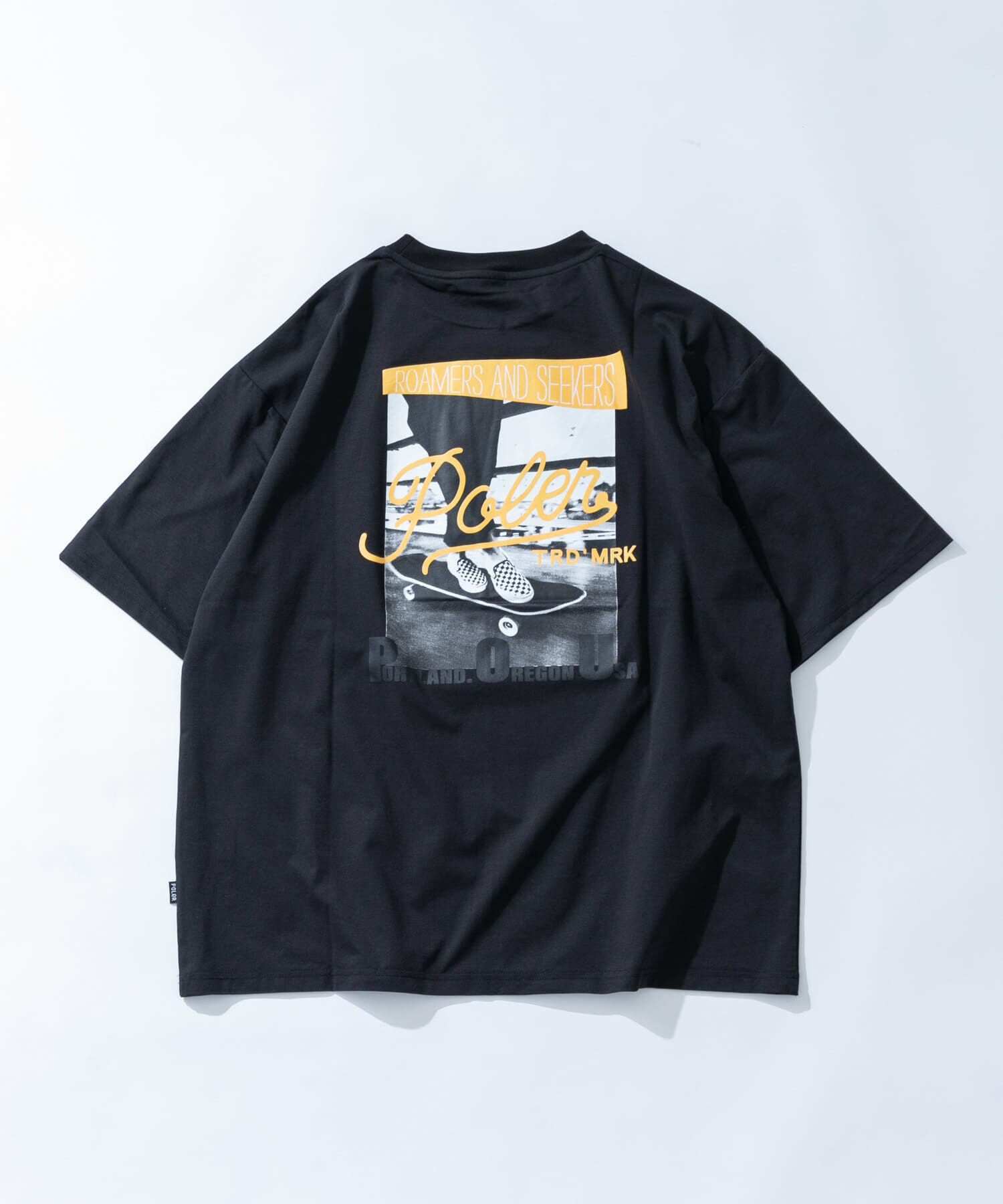 Sonny Label 「POLeR　PHOTO QUICK DRY T-SHIRTS」|Tシャツ・カットソー|ブラック