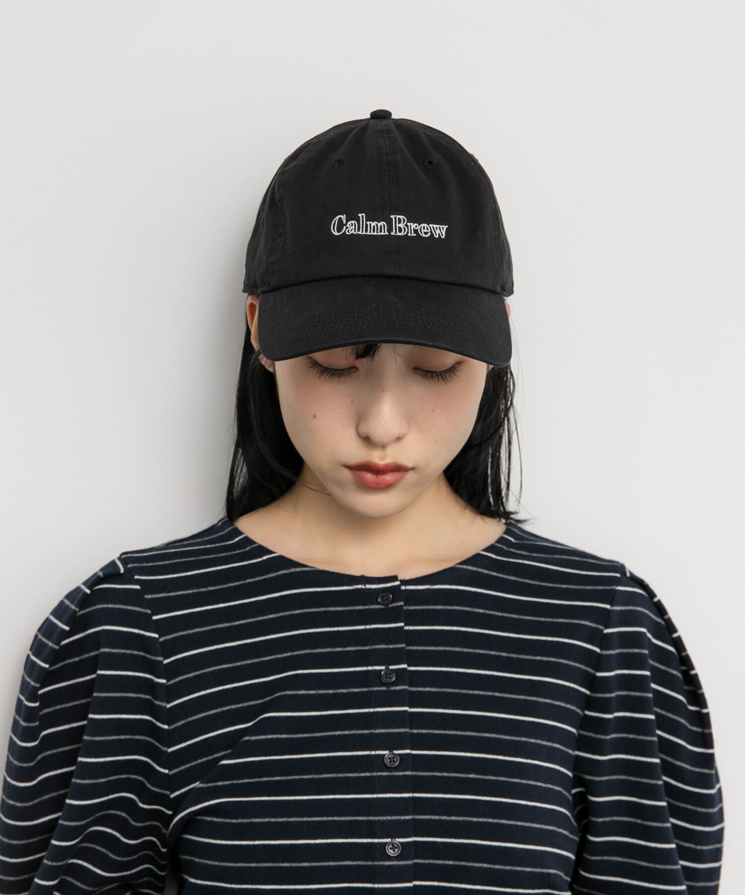  「カフェロゴエンブロイダリーCAP」|キャップ・キャスケット|
