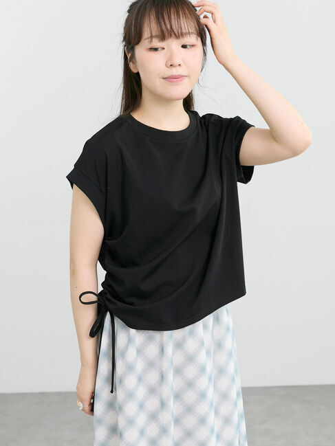 Samansa Mos2「◆アシメドロストT」|Tシャツ・カットソー|