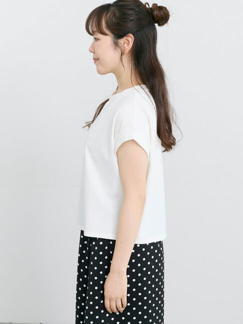 Samansa Mos2「◆アシメドロストT」|Tシャツ・カットソー|