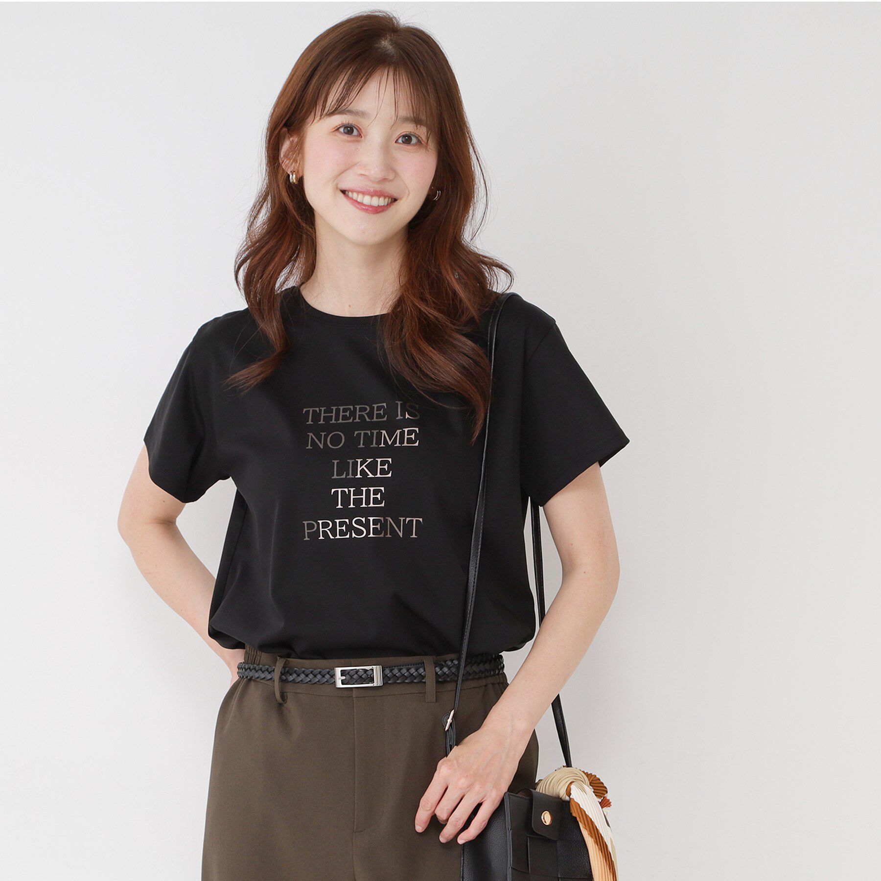 COUP DE CHANCE「【接触冷感/抗菌防臭/消臭/UVカット】半袖ロゴTシャツ」|Tシャツ・カットソー|