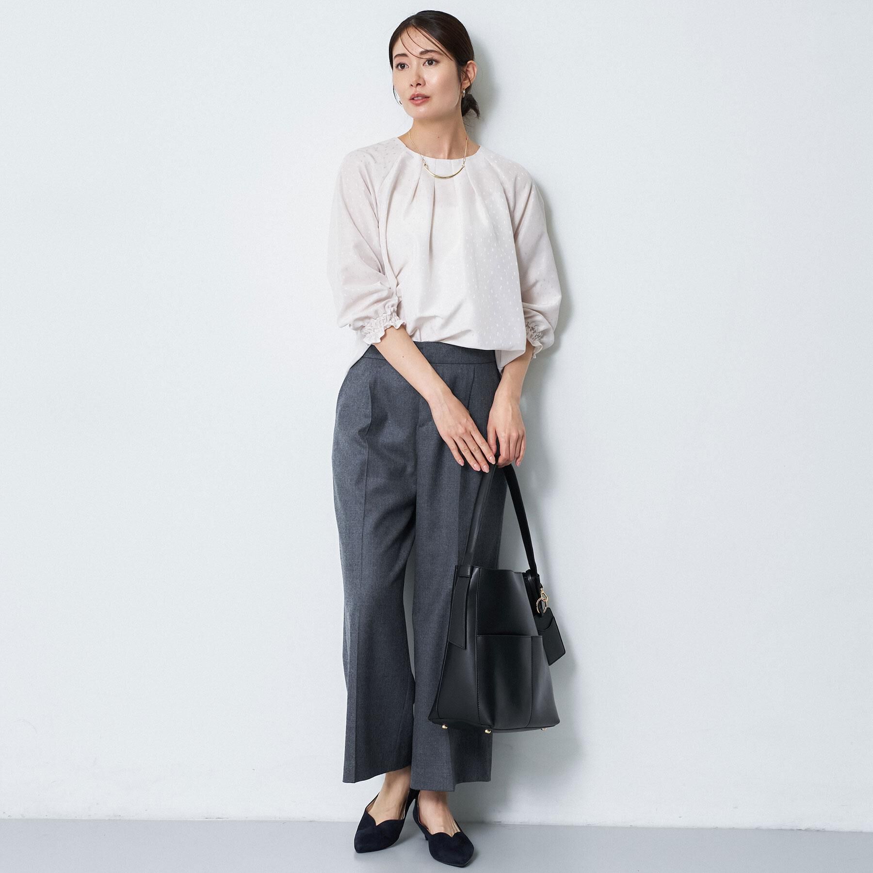 Reflect「【腰周りすっきり◎】ワイドクロップドパンツ」|その他|