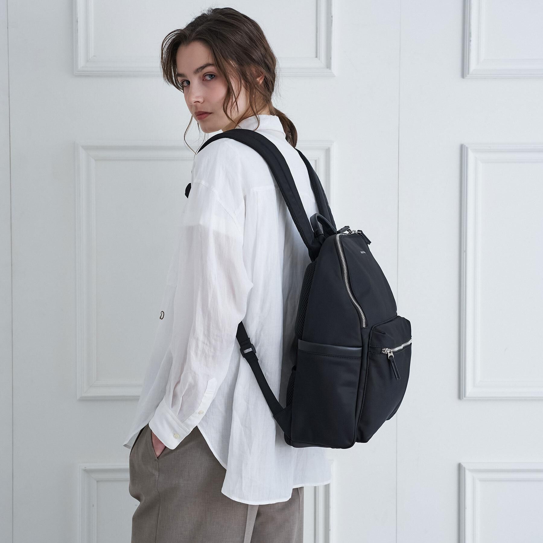 DRESSTERIOR「【再入荷/荷重軽減】サスペンションマルチポケットリュック」|リュック|