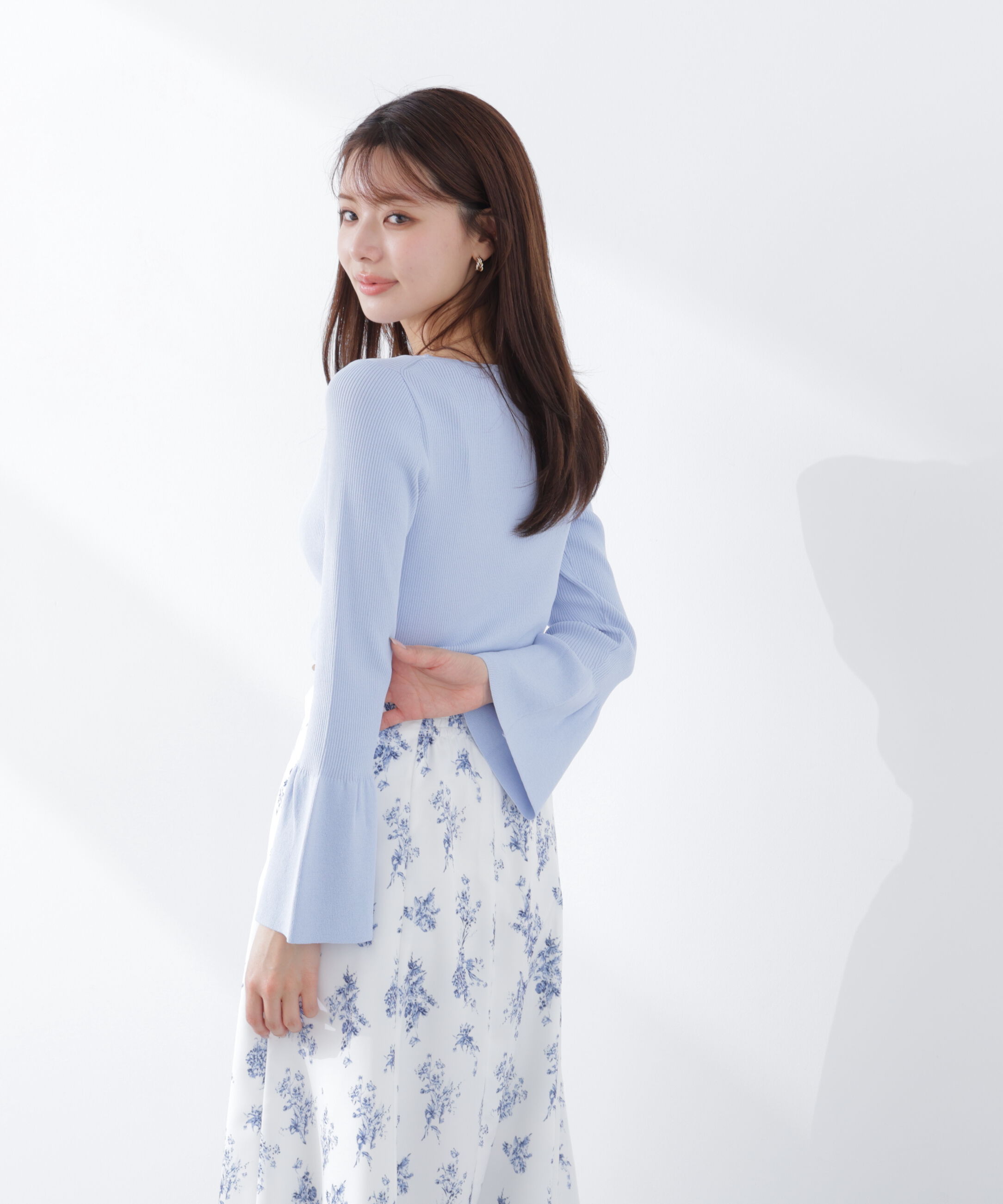 PROPORTION BODY DRESSING「フォルムスリーブニット　26SS」|ニット・セーター|