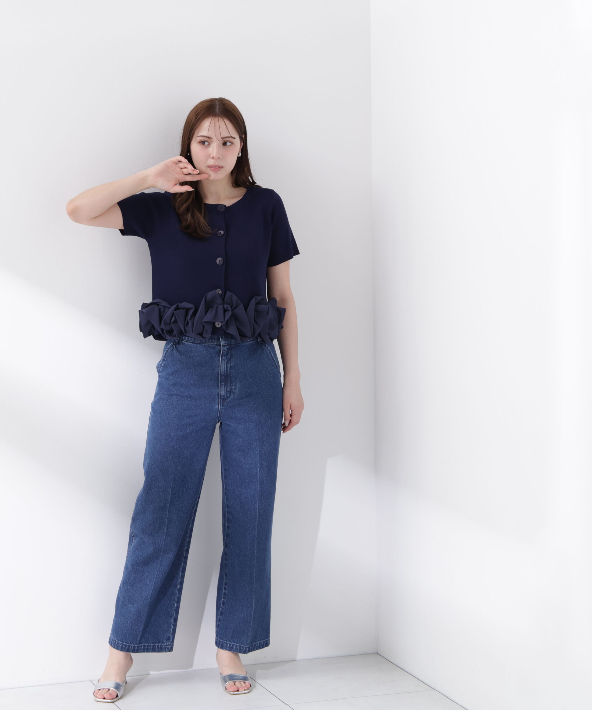 PROPORTION BODY DRESSING「ワイドフレアスラックスパンツ 26SS」|その他|