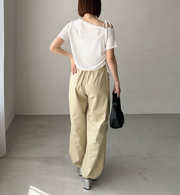 archives「レーストリミングワンショルカットＴＯＰＳ」|Tシャツ・カットソー|