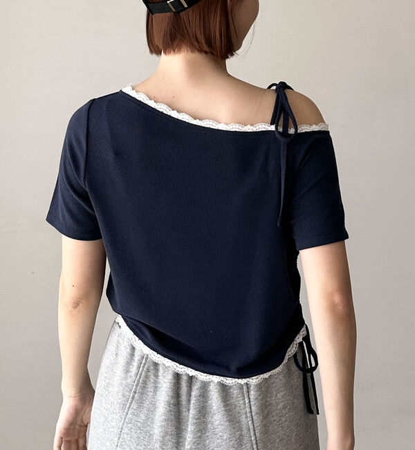 archives「レーストリミングワンショルカットＴＯＰＳ」|Tシャツ・カットソー|