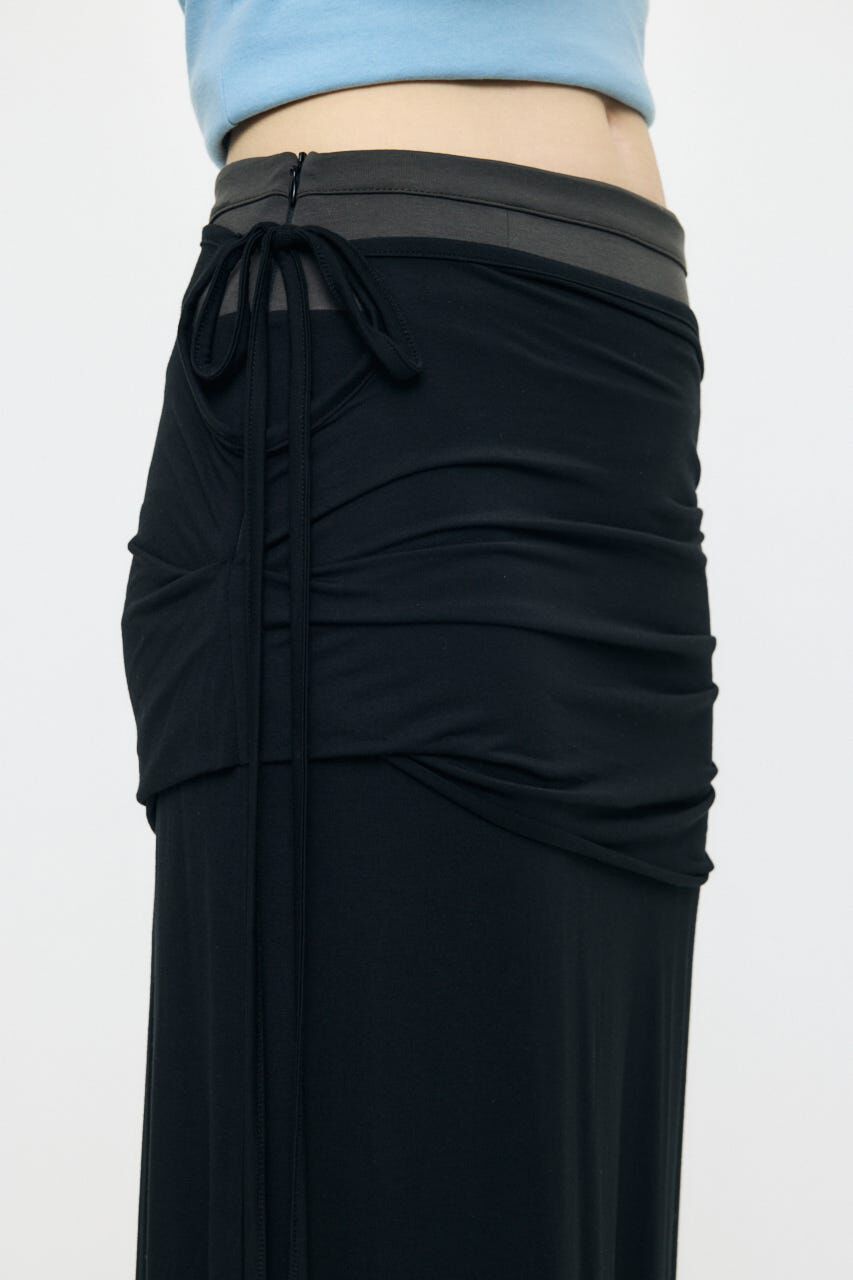 MOUSSY「LAYER CUT MAXI スカート」|スカート|