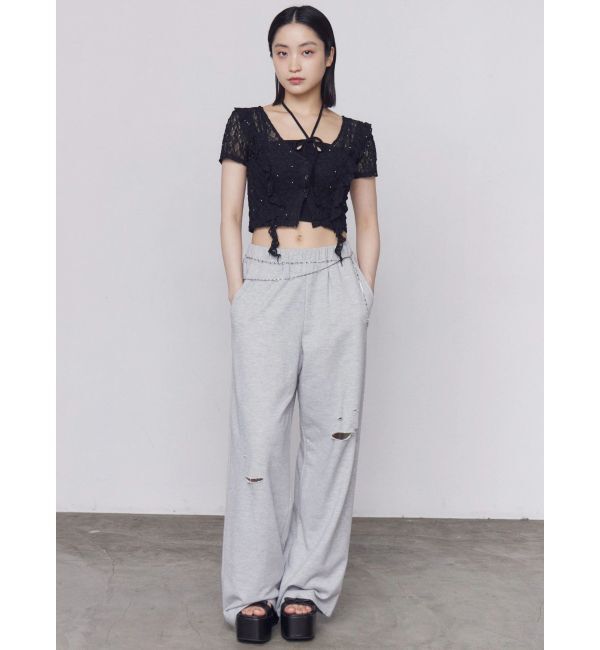 EMODA「クラッシュルーズスウェットパンツ」|その他|