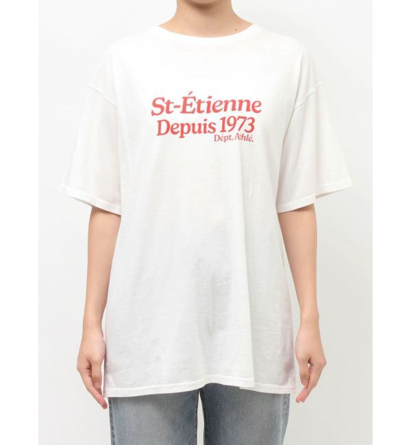 Ungrid「ミニスラブビッグシルエットロゴTee」|Tシャツ・カットソー|
