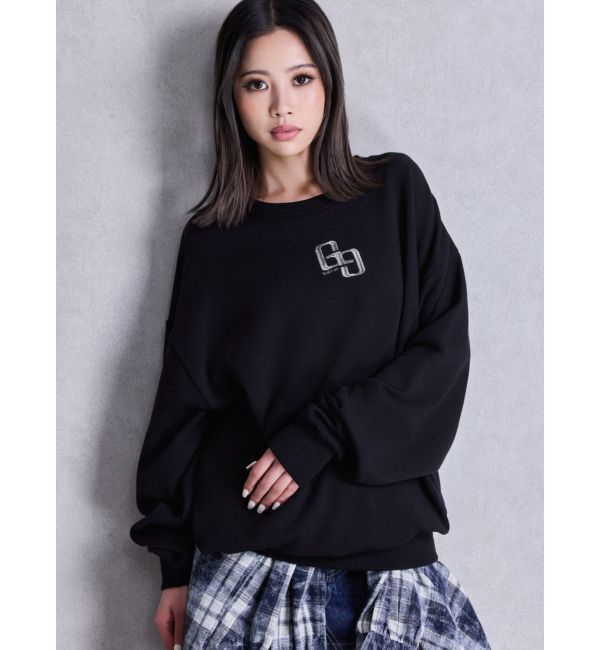 GYDA「GG BACK bijouプルオーバー」|Tシャツ・カットソー|