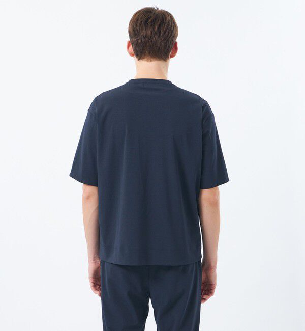 MACKINTOSH PHILOSOPHY「ブリテック 五分袖ポケT ドライフラットストレッチクロス」|Tシャツ・カットソー|