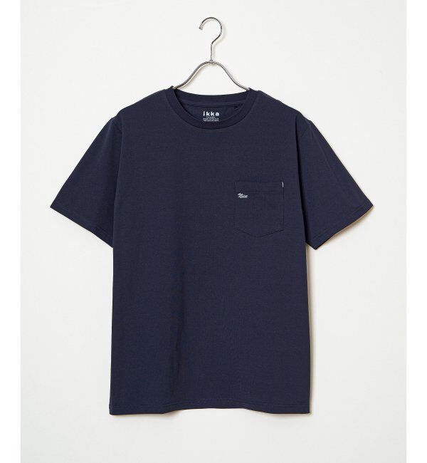 ikka「【接触冷感】速乾COOLポケットプリントTシャツ」|Tシャツ・カットソー|
