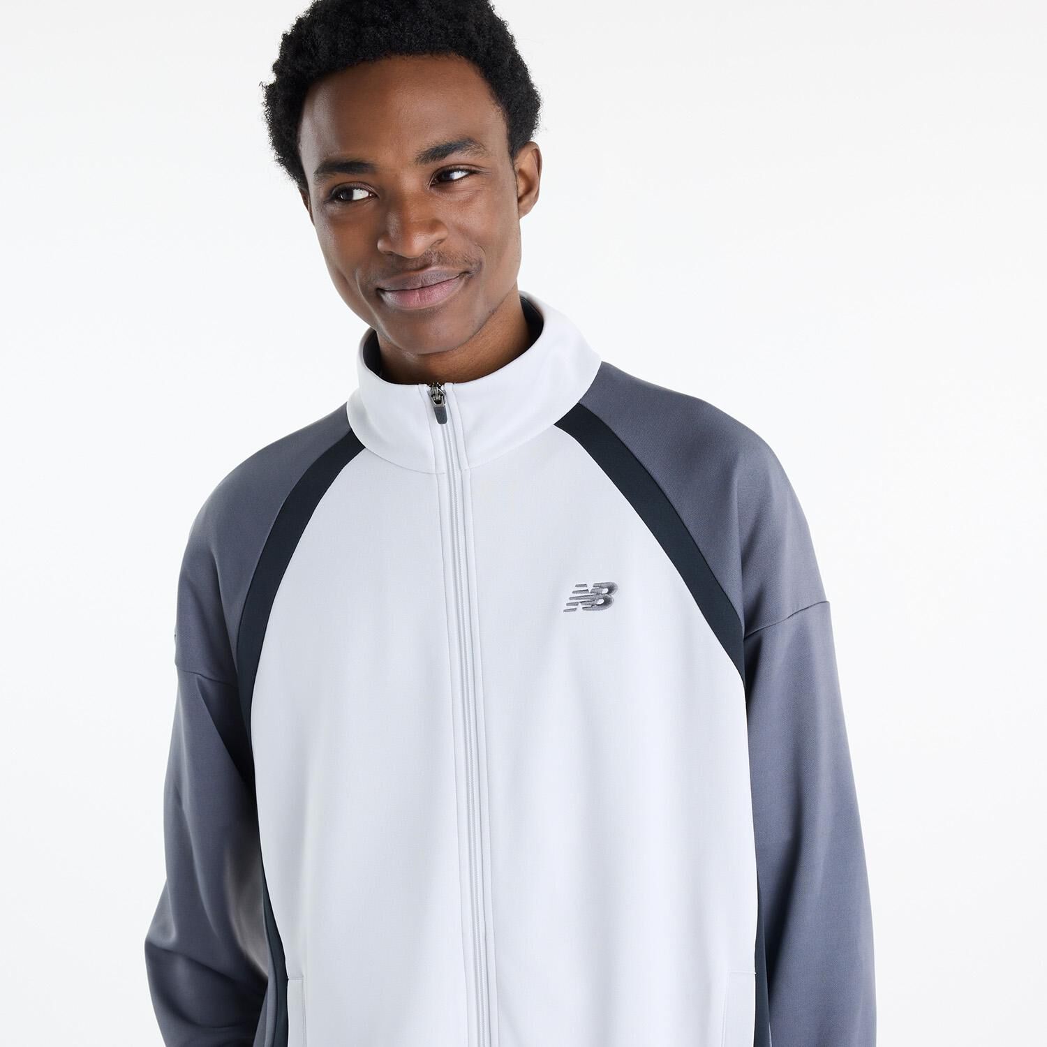 NEW BALANCE 「【NEW BALANCEｳｪｱ】M ﾆｯﾄﾄﾗｯｸJK」|ポロシャツ|