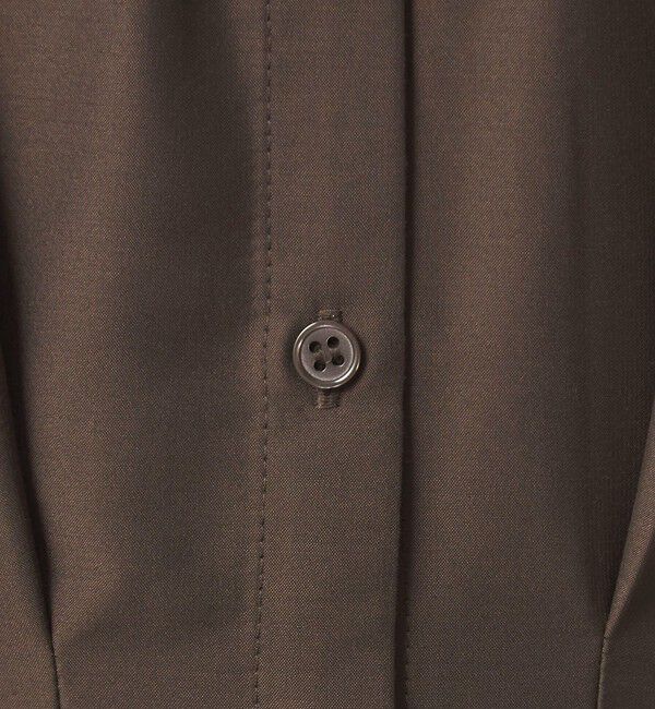 UNITED ARROWS green label relaxing「シアー タック フレア フレンチスリーブ ワンピース」|ワンピース|