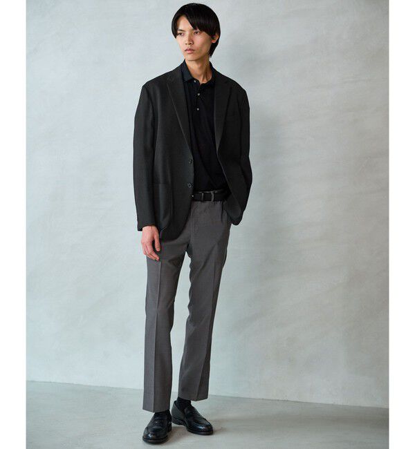 UNITED ARROWS green label relaxing「A+ air Pメッシュ L/STD 2P ジャケット -ウォッシャブル・ストレッチ・通気性-」|テーラードジャケット|
