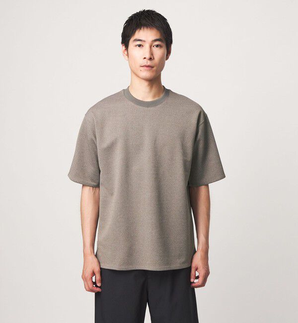 UNITED ARROWS green label relaxing「アムンゼン ダブルフェイス クルーネック 半袖 Tシャツ -接触冷感-」|Tシャツ・カットソー|