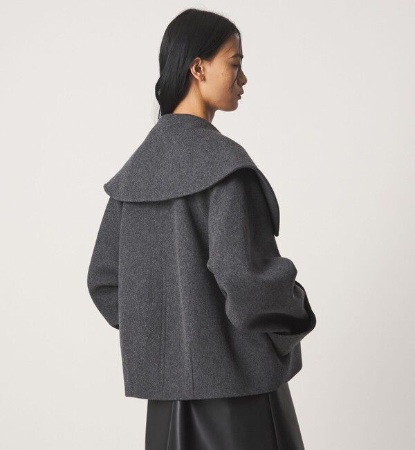 EMMEL REFINES「＜EMMEL REFINES＞EM ビッグカラー ショートコート」|その他|