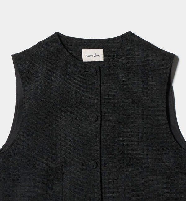 STEVEN ALAN「＜Steven Alan＞ツイードライク ベスト」|テーラードジャケット|