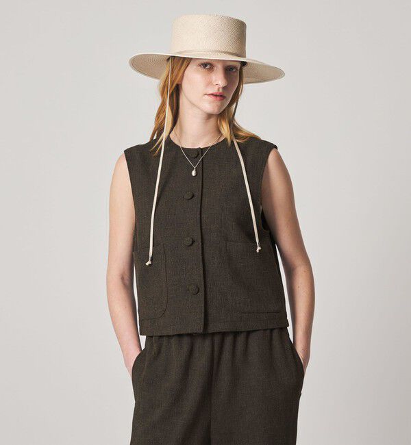 STEVEN ALAN「＜Steven Alan＞ツイードライク ベスト」|テーラードジャケット|