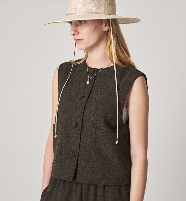 STEVEN ALAN「＜Steven Alan＞ツイードライク ベスト」|テーラードジャケット|