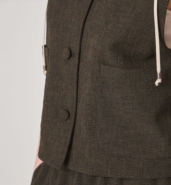 STEVEN ALAN「＜Steven Alan＞ツイードライク ベスト」|テーラードジャケット|