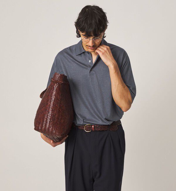 STEVEN ALAN「＜Steven Alan＞ RAMIE/PE ポロシャツ」|ポロシャツ|