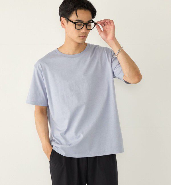 SHIPS Colors 「SHIPS Colors:キシリトール プリント Tシャツ」|Tシャツ・カットソー|ライトブルー