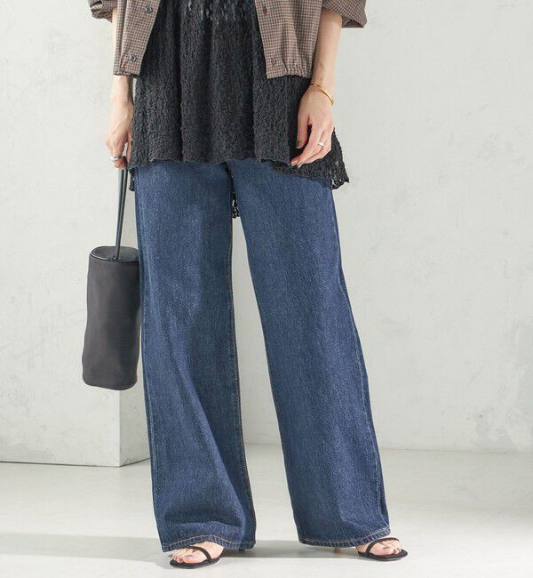SHIPS for women「Levi&rsquo;s: RIB CAGE WIDE LEG 26AW」|その他|ネイビー