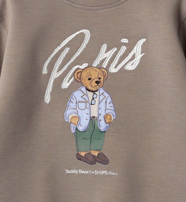 SHIPS Colors 「《予約》SHIPS Colors:〈洗濯機可能〉TeddyBear(R) ダンボール スウェット◆」|スウェット・ジャージ|