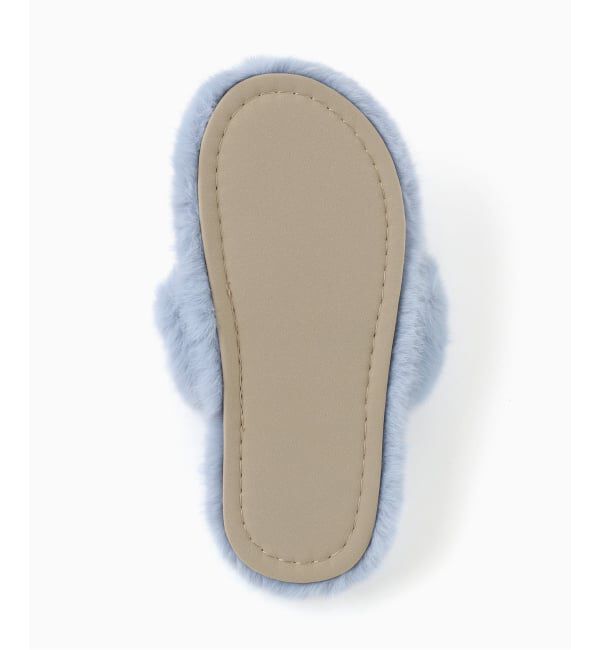 journal standard Furniture「《予約》SLIPPER FUR　フェイクファー スリッパ」|ルームシューズ|