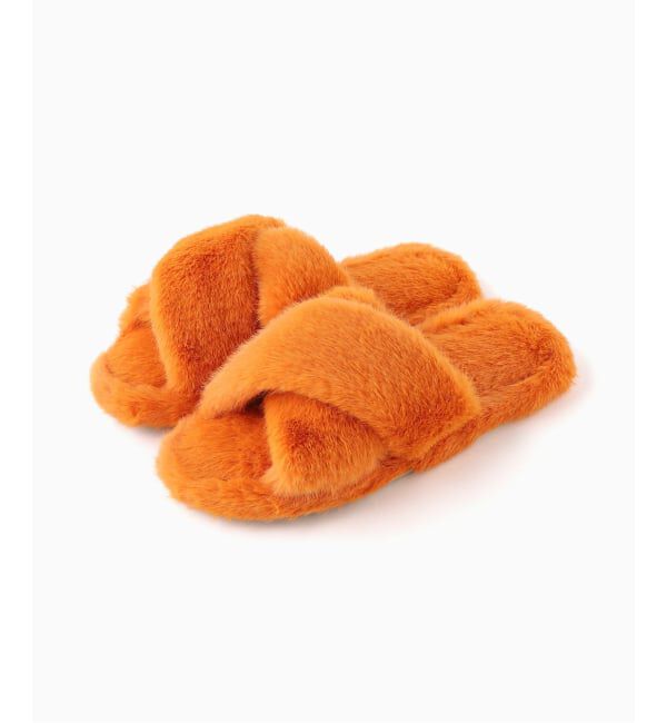journal standard Furniture「《予約》SLIPPER FUR　フェイクファー スリッパ」|ルームシューズ|