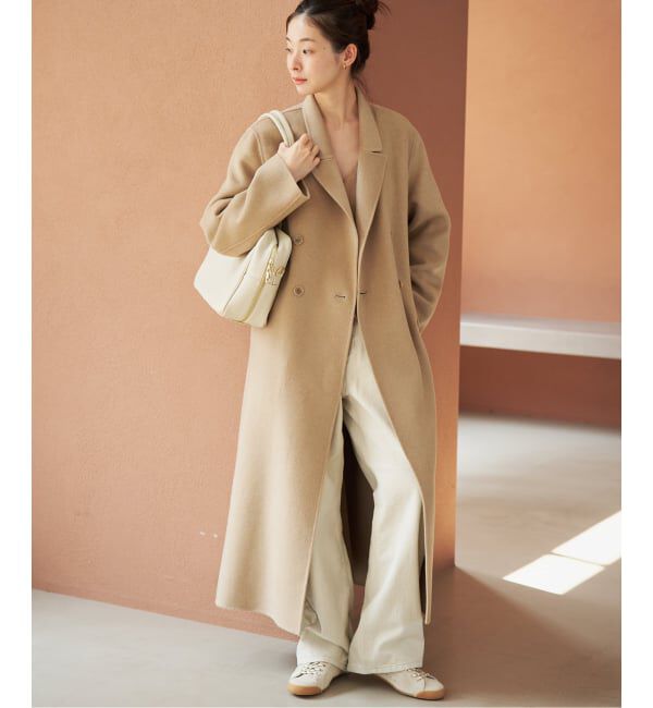 Plage「《予約》HAMILTON soft chester コート」|チェスターコート|ベージュ B
