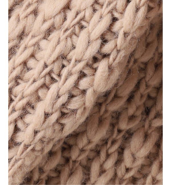 IENA LA BOUCLE「《予約》IENA LA BOUCLE スラブハンドニットショートカーディガン」|カーディガン|