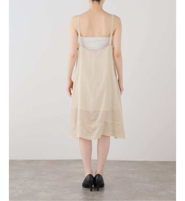 SLOBE IENA「ARCHIVE STANCE/アーカイブスタンス レースキャミソール CUPRO LACE SLIP DRES」|ワンピース|