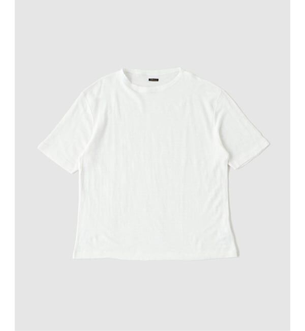 EDIFICE「ETS.MATERIAUX(マテリオ) double cloth Tシャツ」|Tシャツ・カットソー|ホワイト