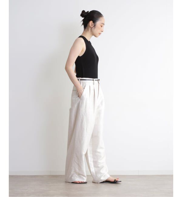 journal standard L'essage「ニットリブタンクトップ」|タンクトップ|