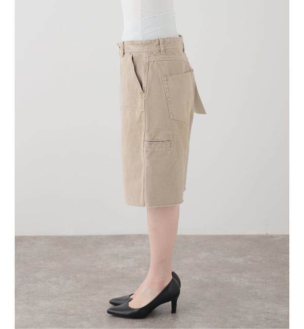 JOURNAL STANDARD「【COOR / クアー】OVER DYED BERMUDA DOUBLE KNEE PANTS」|スラックス|