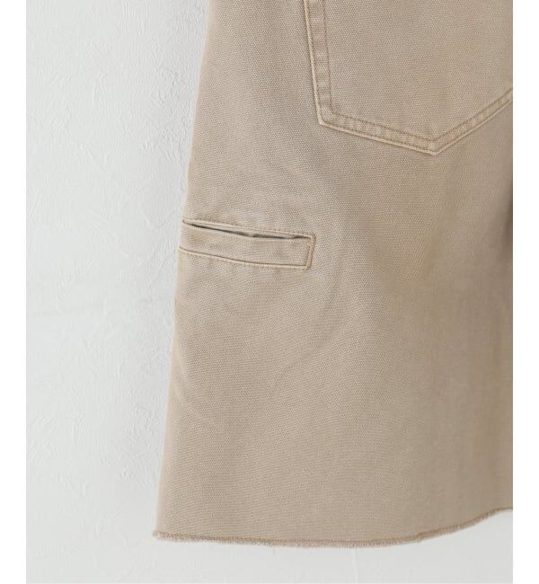 JOURNAL STANDARD「【COOR / クアー】OVER DYED BERMUDA DOUBLE KNEE PANTS」|スラックス|