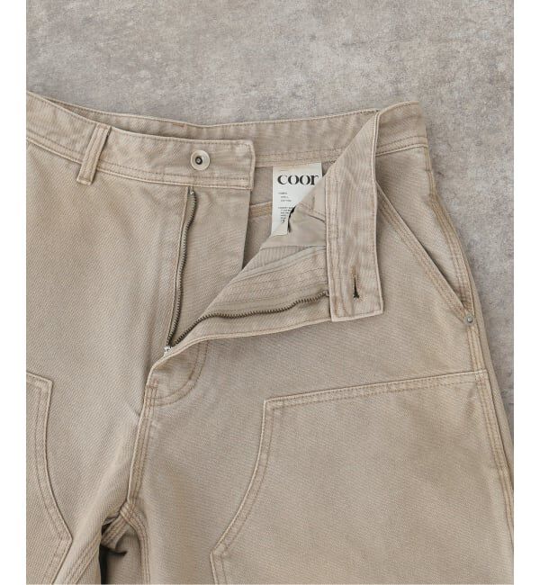 JOURNAL STANDARD「【COOR / クアー】OVER DYED BERMUDA DOUBLE KNEE PANTS」|スラックス|