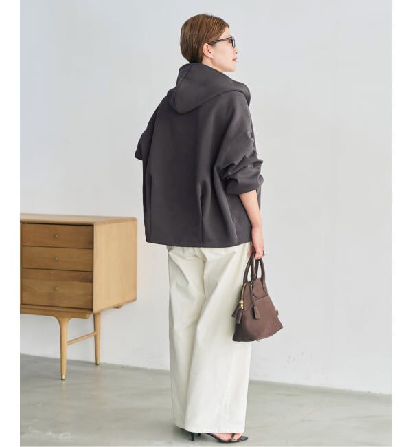 Spick and Span「《一部店舗+WEB限定 / 予約》コクーンシルエットパーカー」|Tシャツ・カットソー|