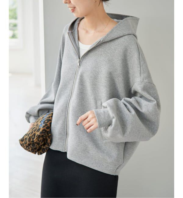 Spick and Span「《一部店舗+WEB限定 / 予約》コクーンシルエットパーカー」|Tシャツ・カットソー|