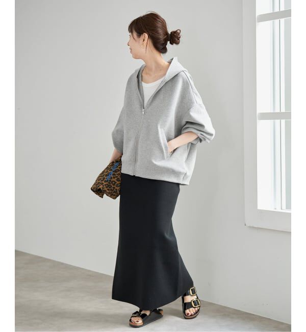 Spick and Span「《一部店舗+WEB限定 / 予約》コクーンシルエットパーカー」|Tシャツ・カットソー|