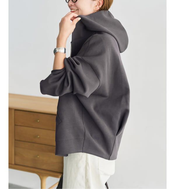 Spick and Span「《一部店舗+WEB限定 / 予約》コクーンシルエットパーカー」|Tシャツ・カットソー|
